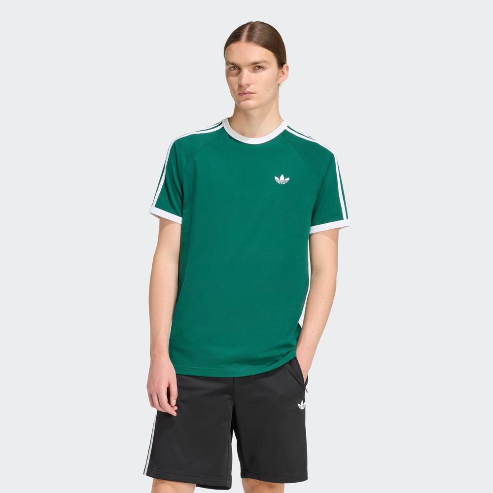 Pánské tričko adidas Originals 3-Stripes KE3534 - zelené
