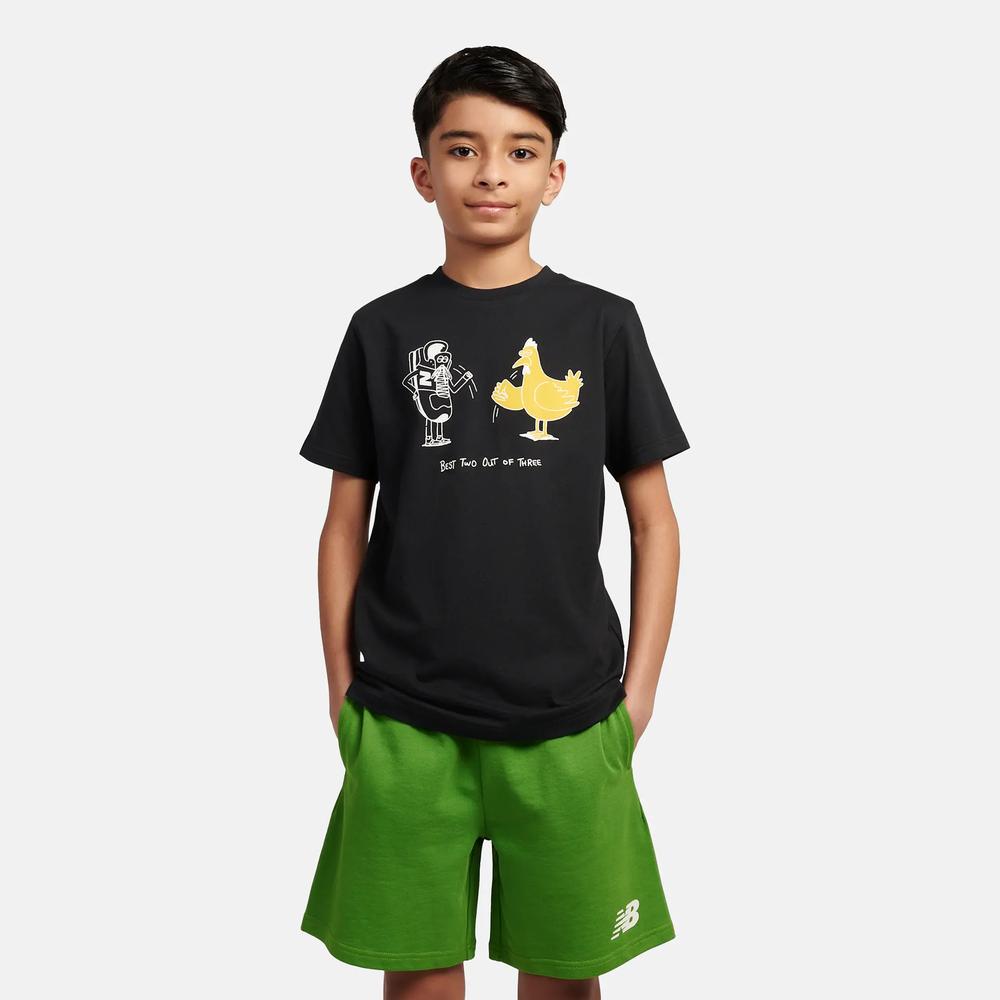 Tričko dětské New Balance LAKB0257BK - černé