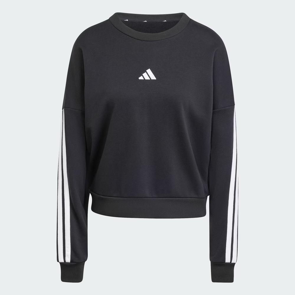 Dámská mikina adidas Sportswear Essentials 3-Stripes French Terry JE0016 - černé