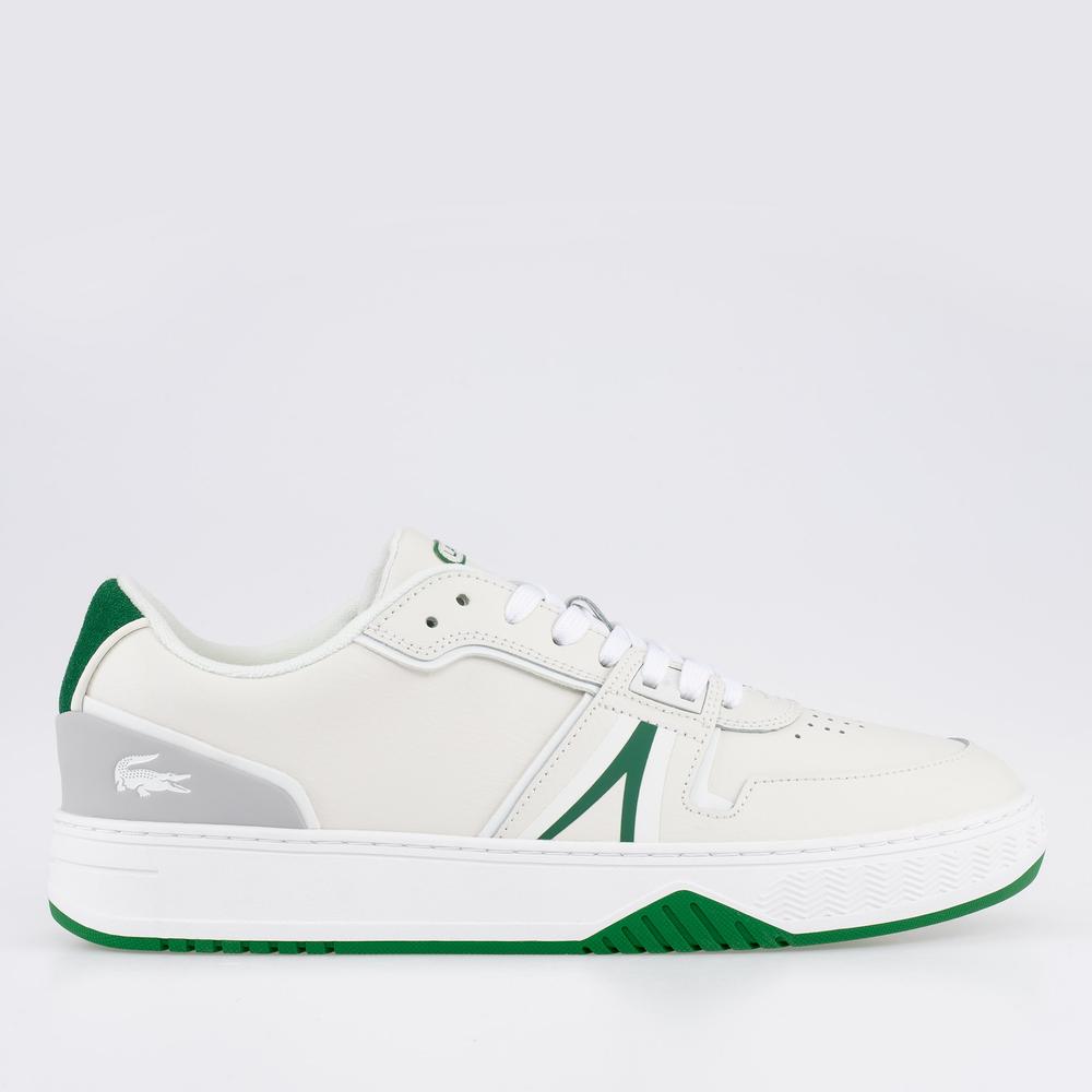 Boty Lacoste Leather Trainers 742SMA0092-082 - bílé