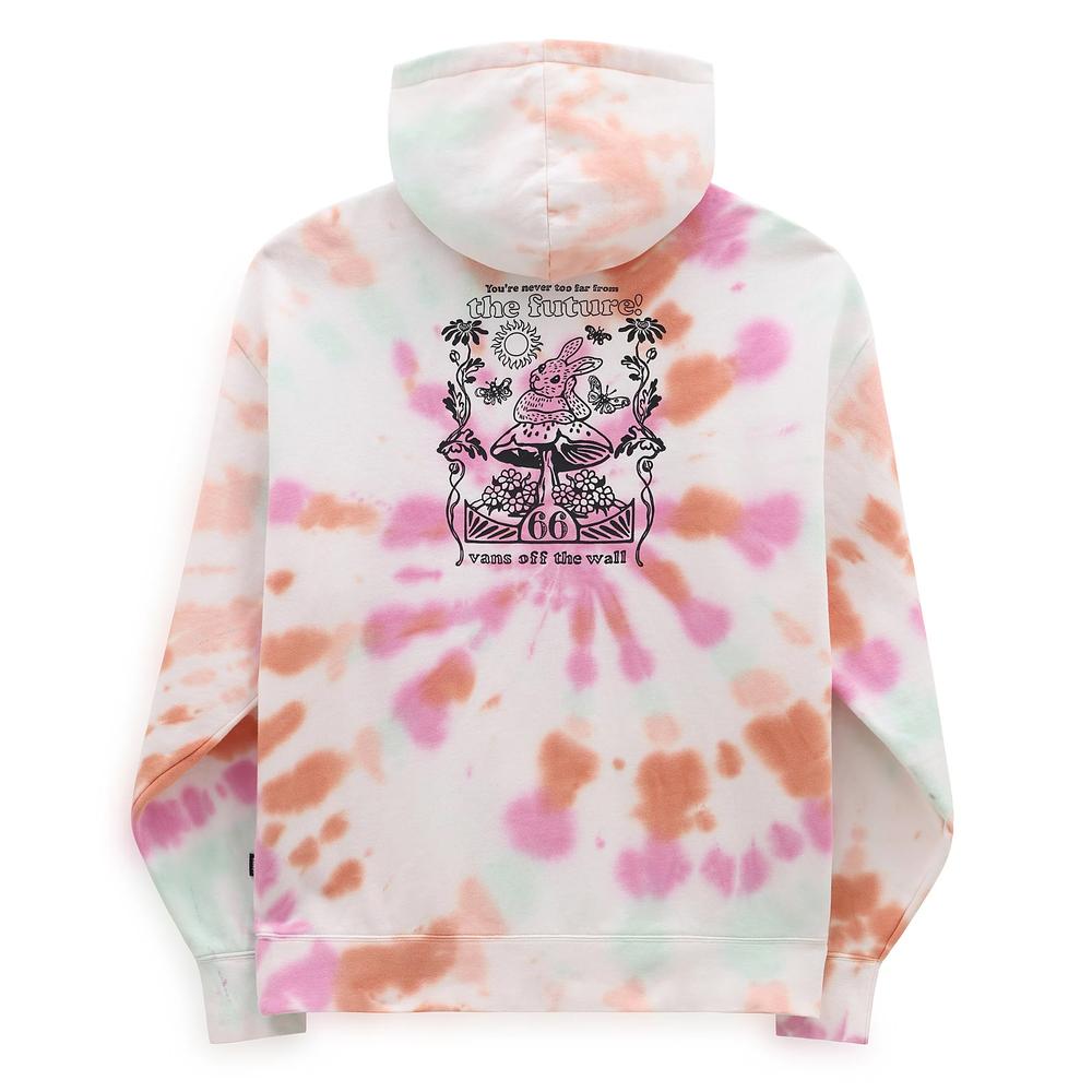 Mikina Vans Resort Wash Pullover VN00045RWHT1 - bílé