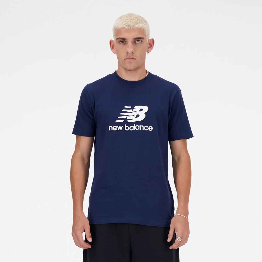 Pánské tričko New Balance MT41502NNY - tmavě modrě