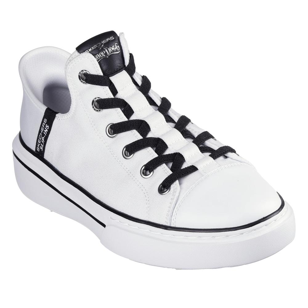 Boty Skechers Premium Leather Skechers Slip-ins Snoop One OG 251026WBK - bílé