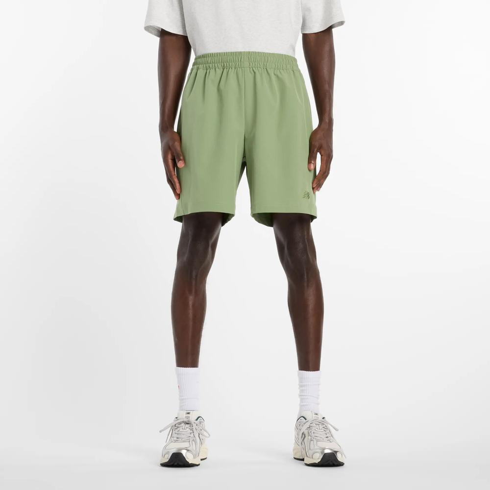 Pánské šortky New Balance MB6174CDAAR - zelené