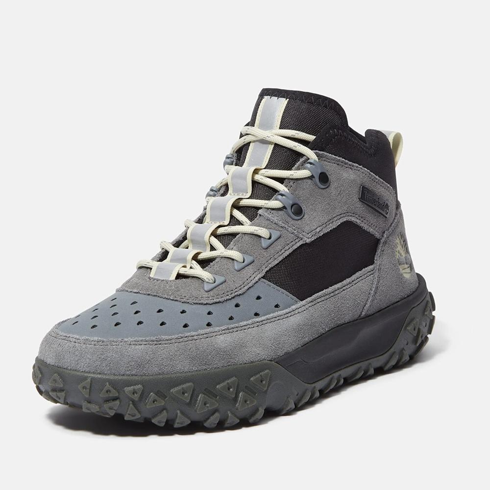 Boty pánské Timberland Greenstride Motion 6 Mid Lace TB0A6CW1A4O1 - šedivé