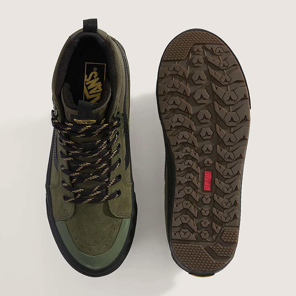 Pánské boty Vans SK8-Hi Waterproof Insulated VN000DAQ2031 - zelené