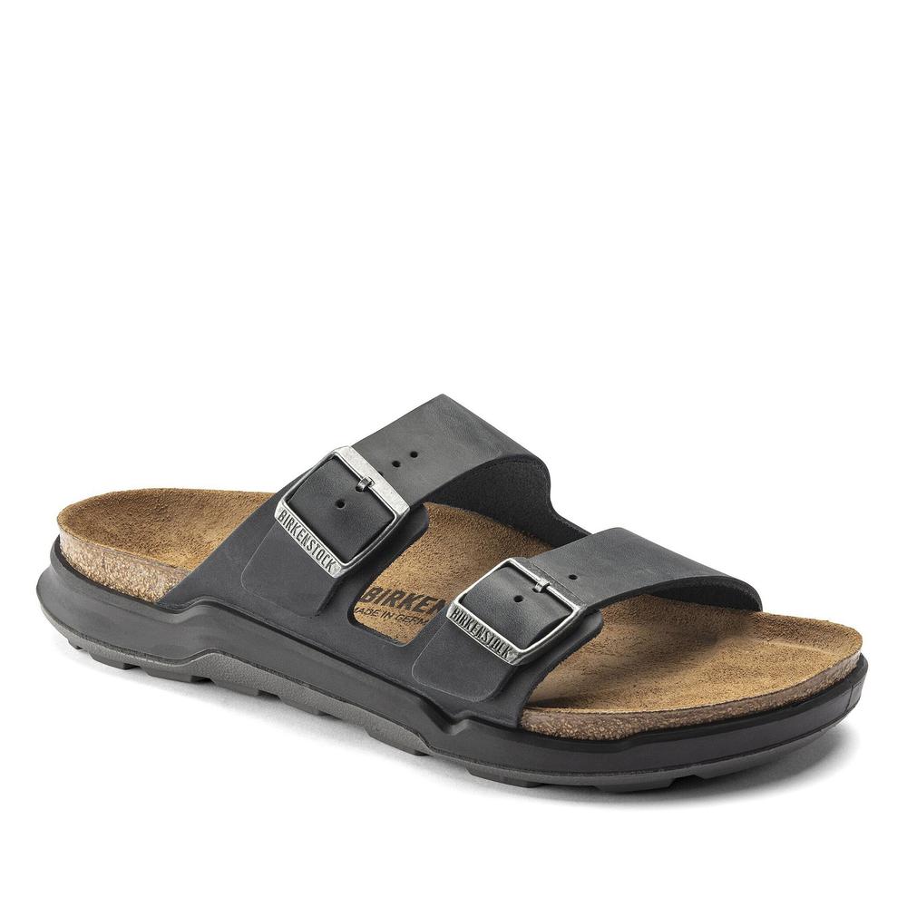 Žabky pánské Birkenstock Arizona Crosstown 1018461 - černé