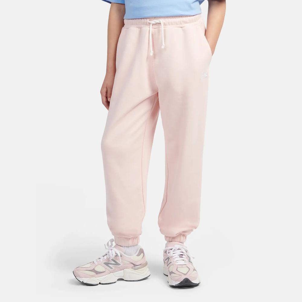 Dětské kalhoty New Balance LAKG0058PIE - růžové