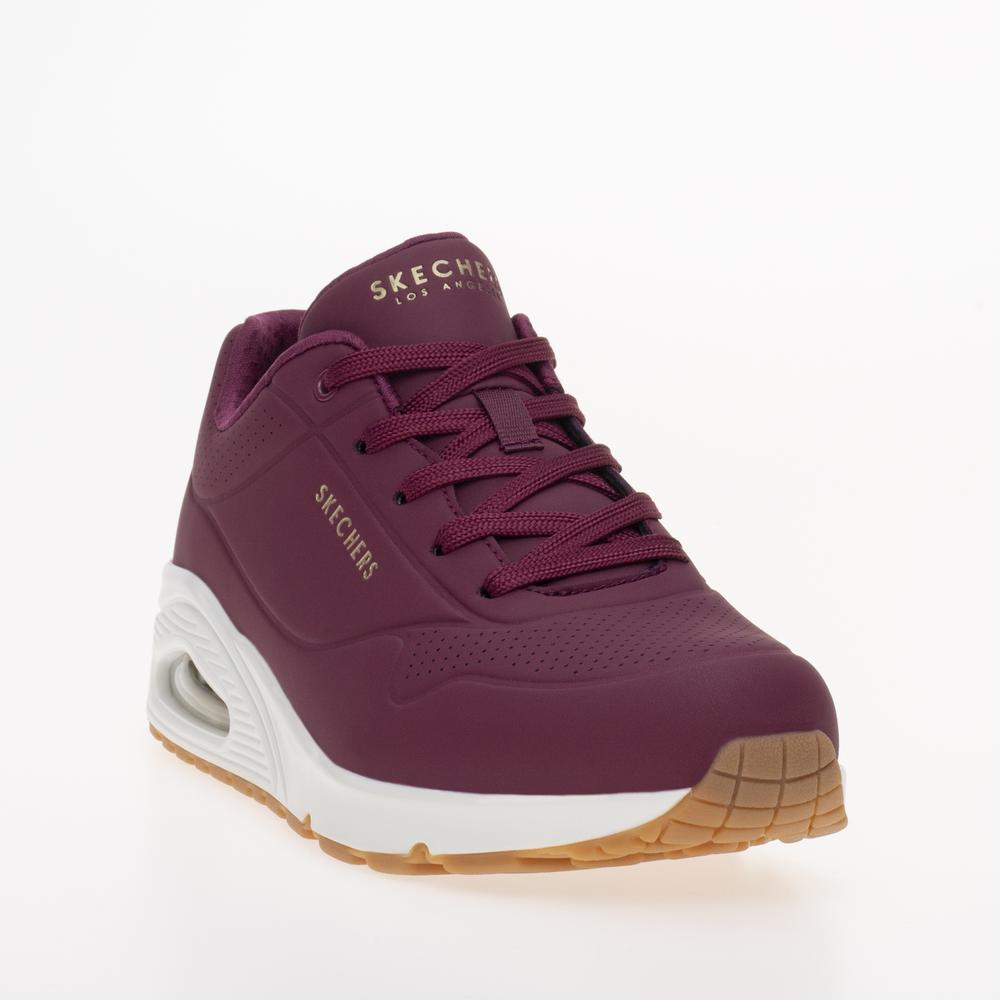 Boty Skechers Uno Stand on Air 73690BURG - bordové