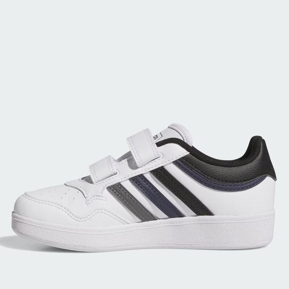 Dětské boty adidas Hoops 4.0 JQ7862 - bílé