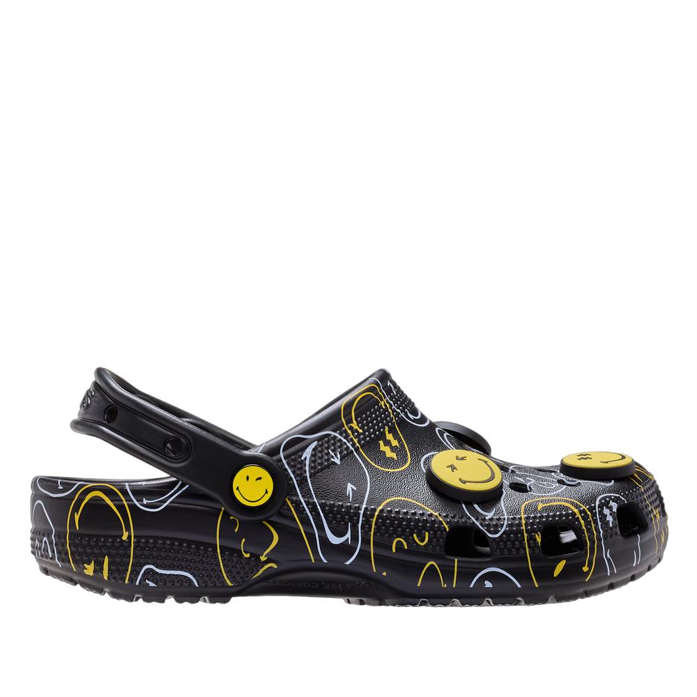Žabky SmileyWorld Classic Clog 211693-90H - černé
