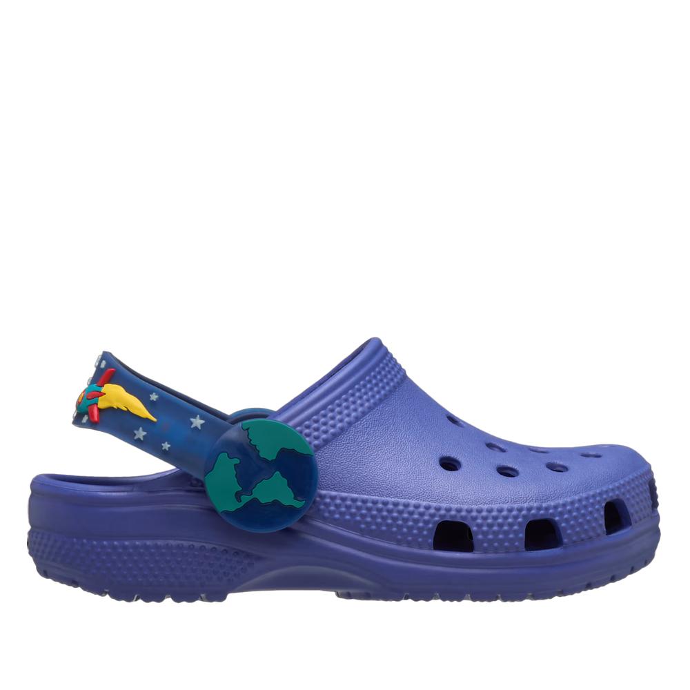 Žabky Crocs Imagination Lights Backstrap Clog 211892-4WH - modré