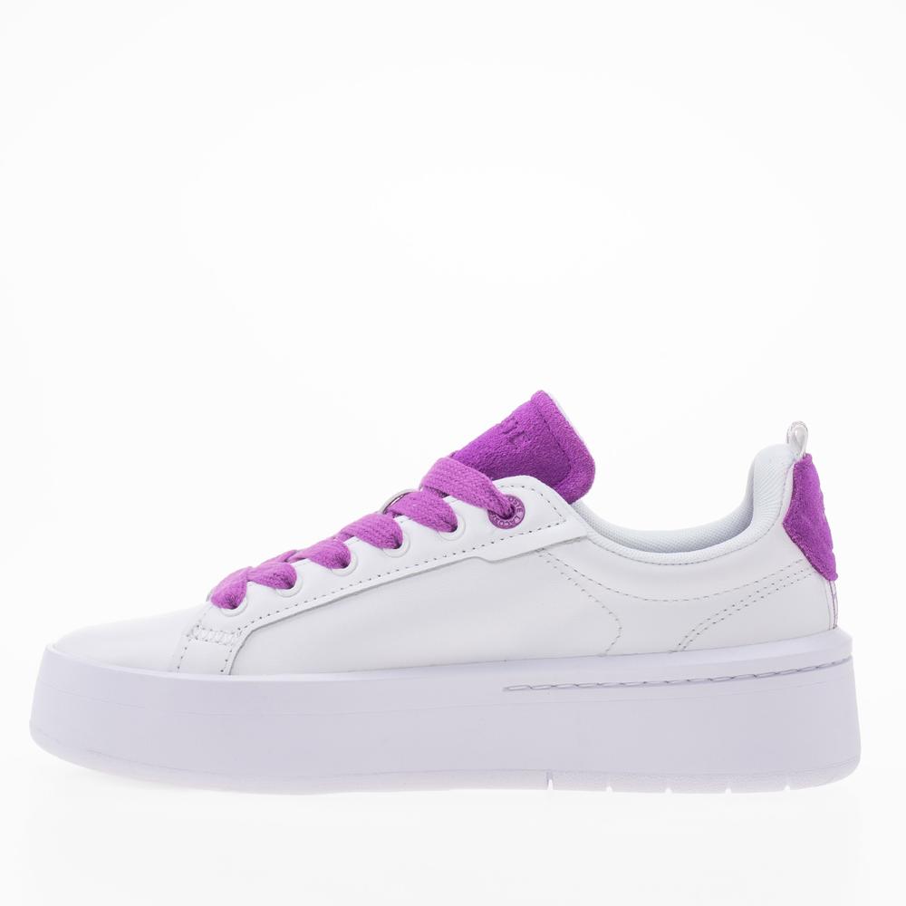 Boty Lacoste Carnaby Plat 123 1 SFA 745SFA0040-Z54 - bílé