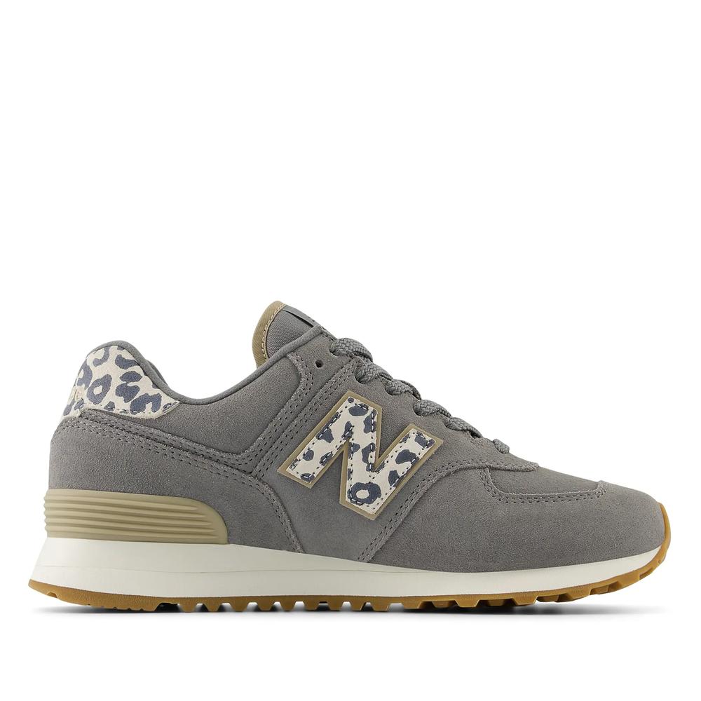 Boty New Balance WL574IJ2 - šedivé
