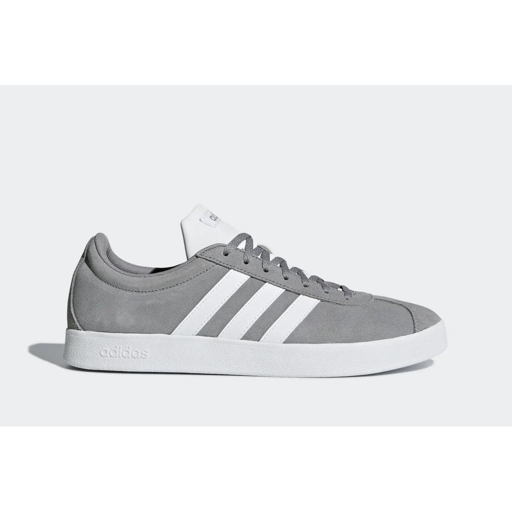Boty adidas VL Court 2.0 B43807 - šedivé