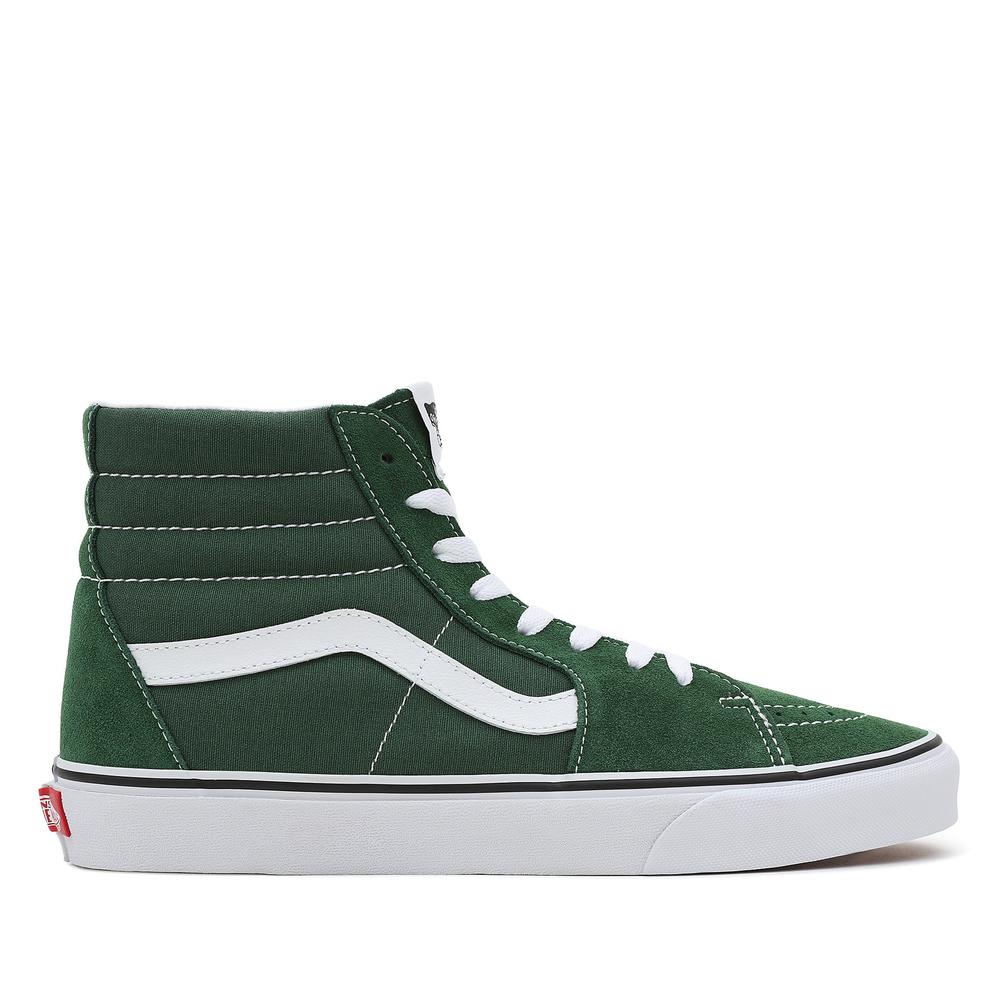 Boty Vans Color Theory Classics Sk8-Hi VN0005U96QU1 - zelené