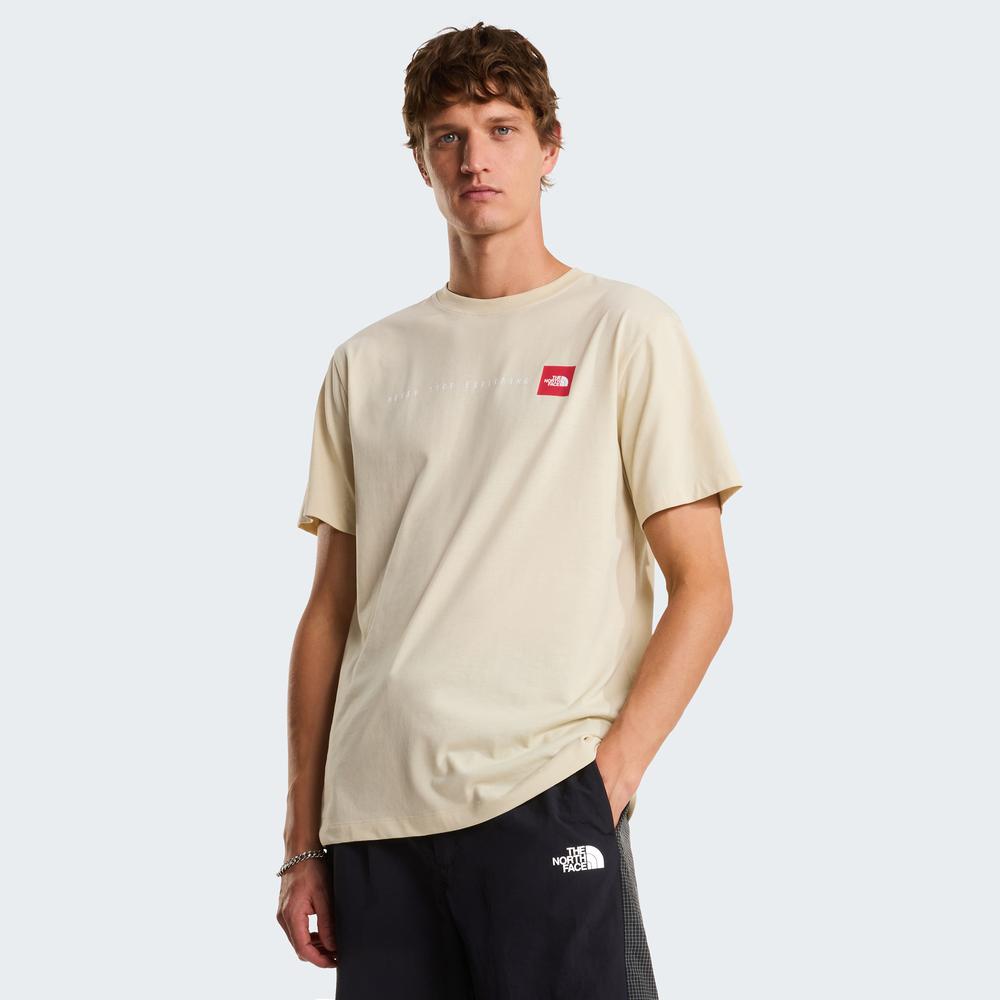 Pánská tričko The North Face Never Stop Exploring 0A8GUVDOM1 - béžové