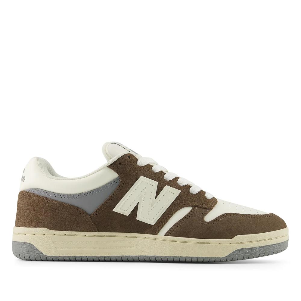 Unisex boty New Balance U480P4QI - hnědé
