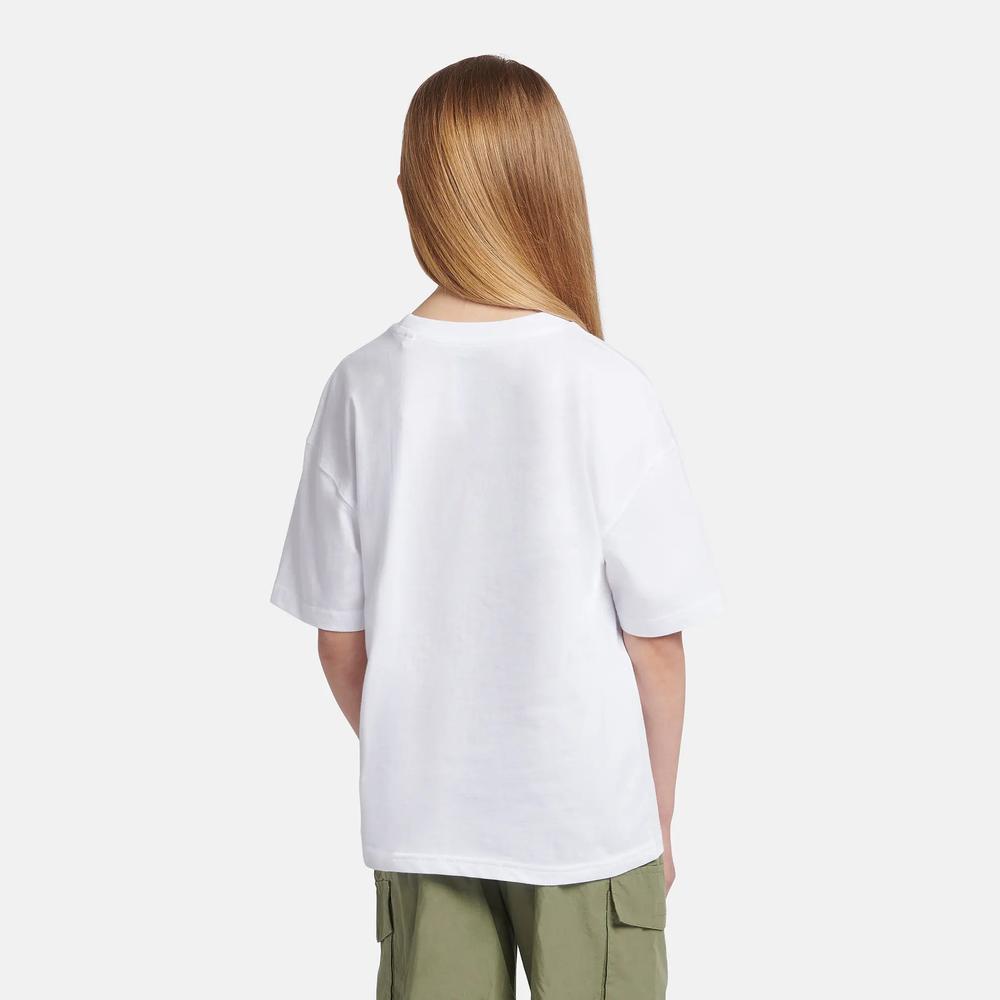 Tričko dětské New Balance LAKG0001BWE - bílé