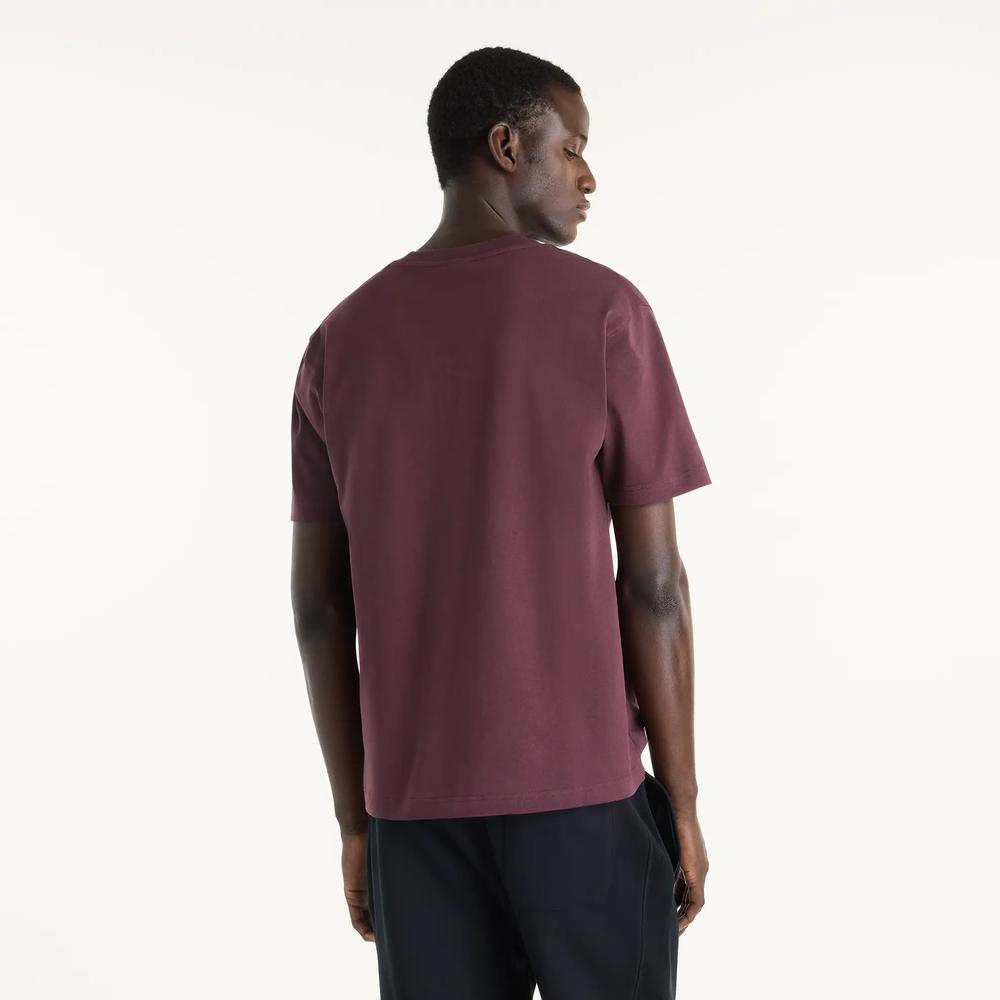 Pánské tričko New Balance Athletics Premium Relaxed Chest Logo MT51900YLR - bordové