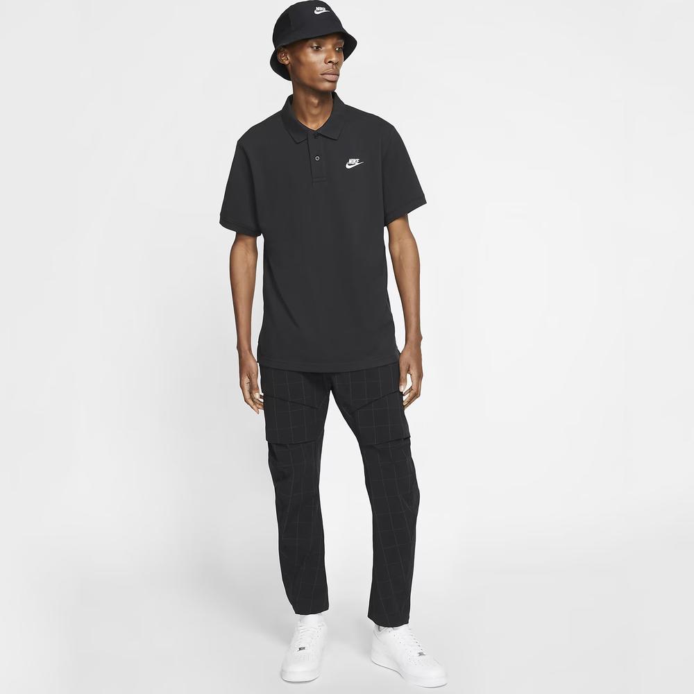 Tričko Nike Sportswear Polo CJ4456-010 - černé