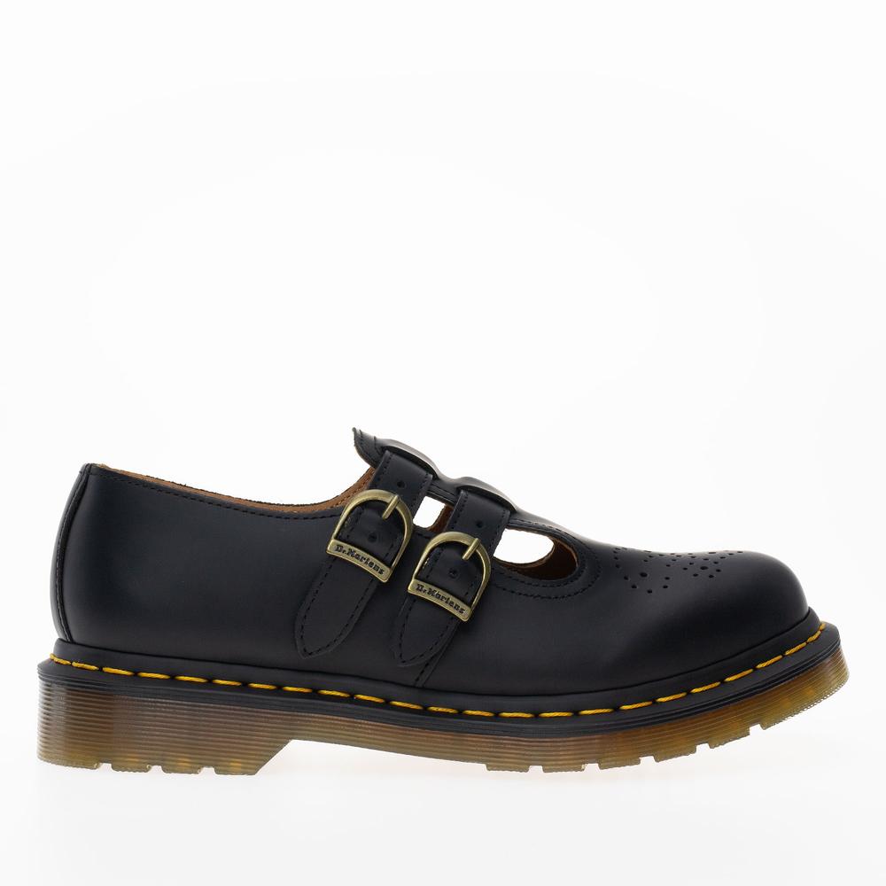 Boty Dr. Martens 8065 Mary Jane Smooth Leather 12916001 - černé