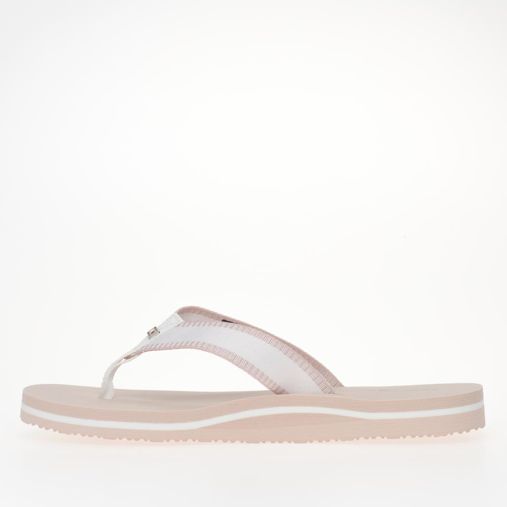 Žabky Tommy Hilfiger Webbing Pool Slide FW0FW07859-0LA - růžové