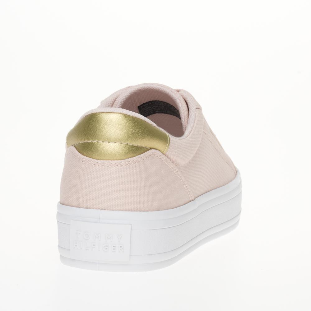 Boty Tommy Hilfiger Essential Vulc Canvas FW0FW07682-TJQ - růžové