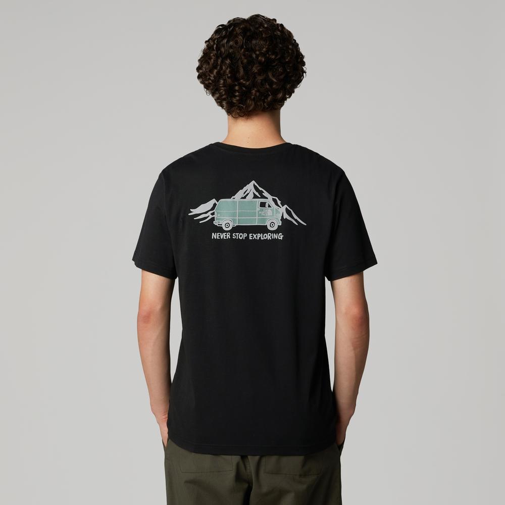 Tričko The North Face Outdoor Graphic 0A8C1ZJK31 - černé