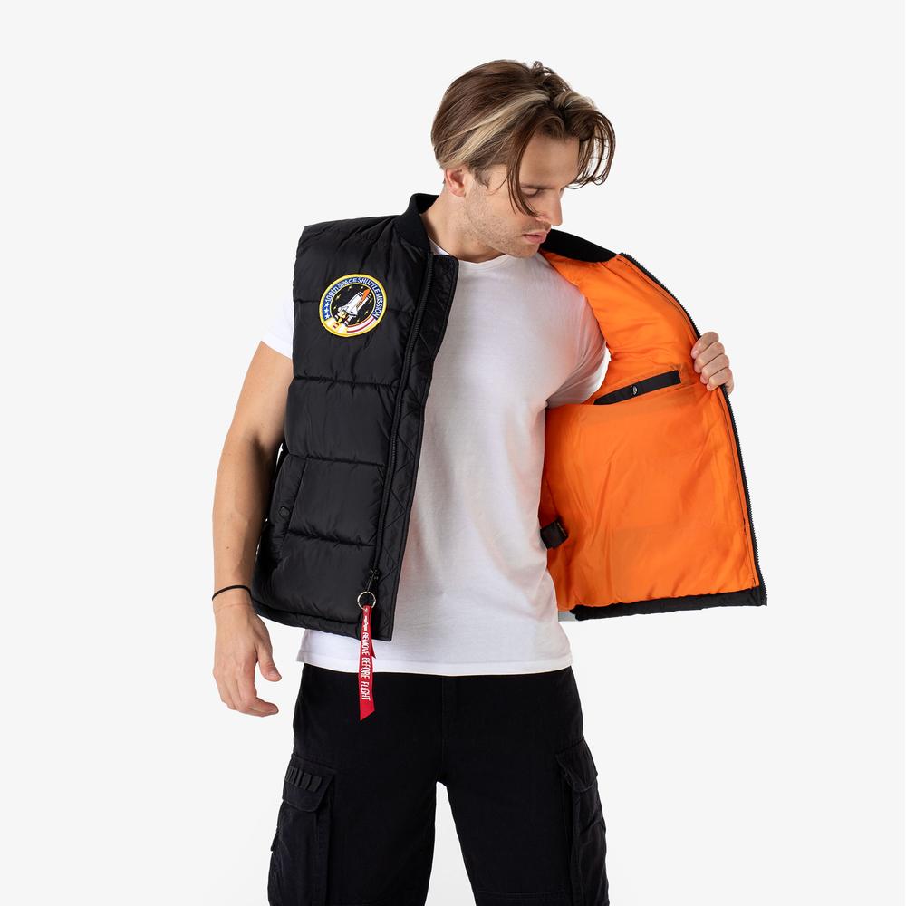 Vesta Alpha Industries Puffer Vest NASA 11812403 - černé