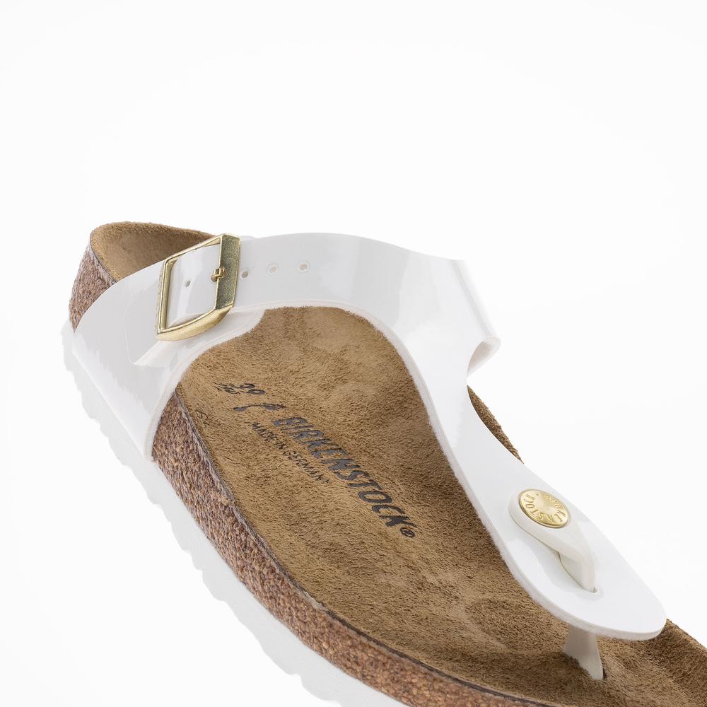 Dámské Žabky Birkenstock Gizeh BF 1005300 - bílé