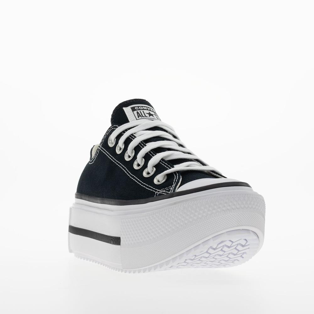 Dámské boty Converse Chuck Taylor All Star Lift Platform Leather A15490C - černé