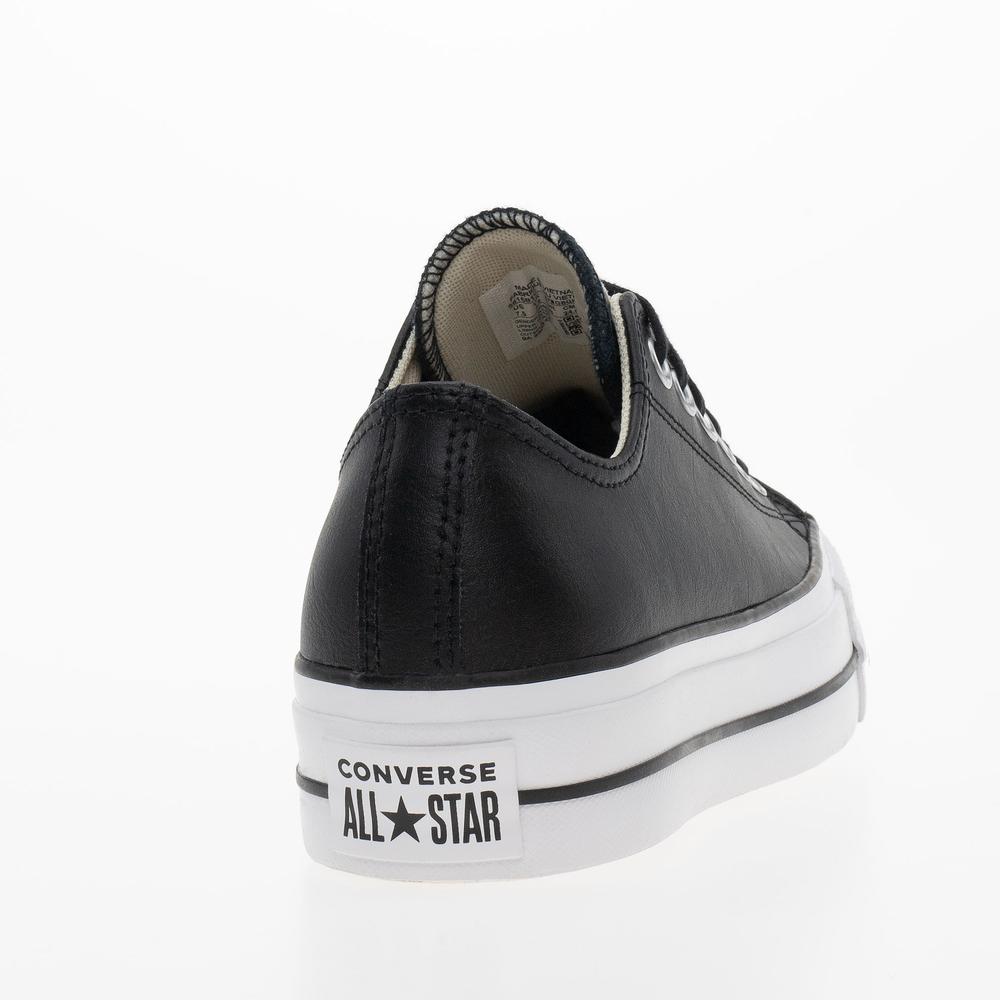 Boty Converse Chuck Taylor All Star Lift Platform Leather 561681C - černé