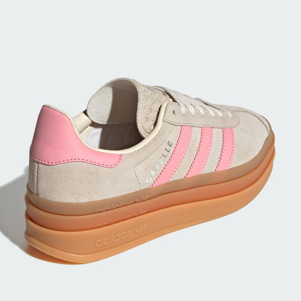 Boty pro mládež adidas Originals Gazelle Bold J JQ7409 - béžové