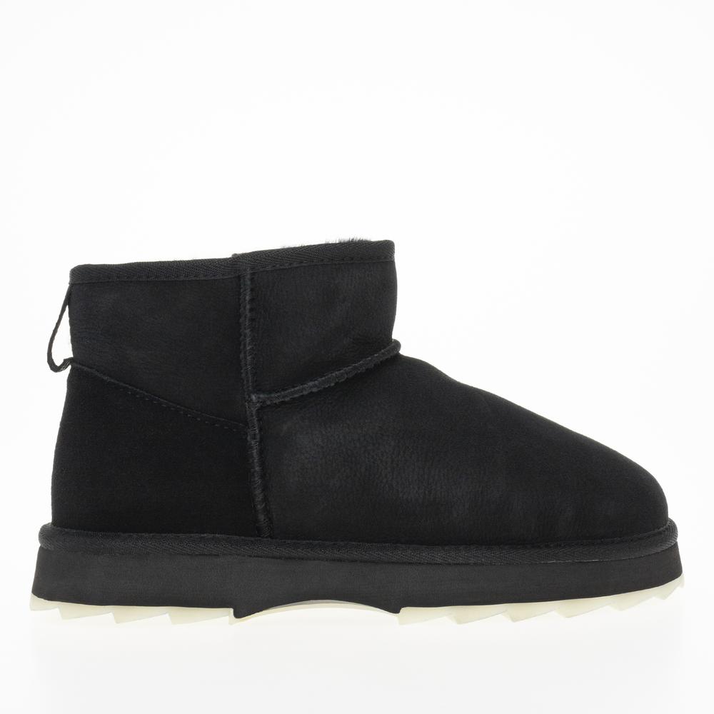 Boty Emu Sharky Micro Womens Sheepskin W12548BLAK - černé
