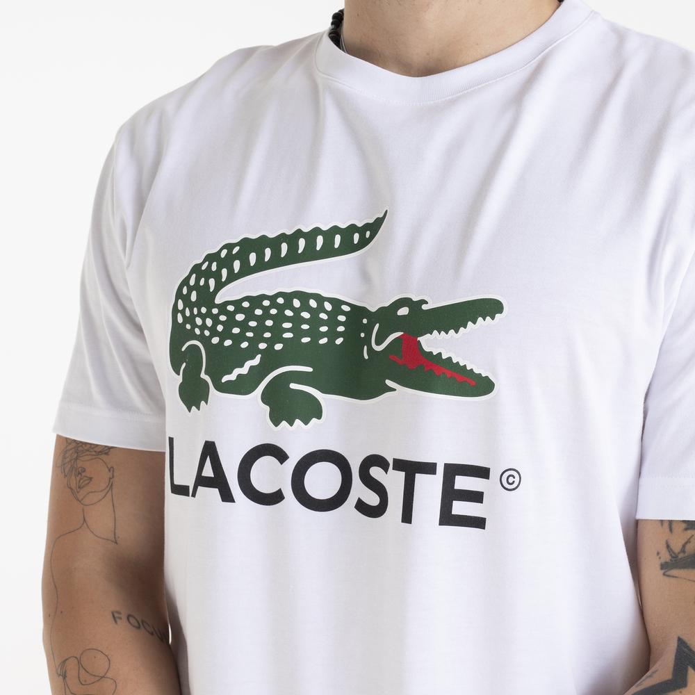 Tričko Lacoste TH1285-001 - bílé