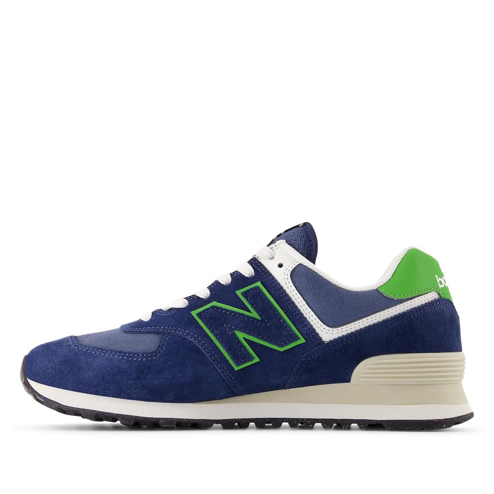Unisex boty New Balance U574QBL - tmavě modrě
