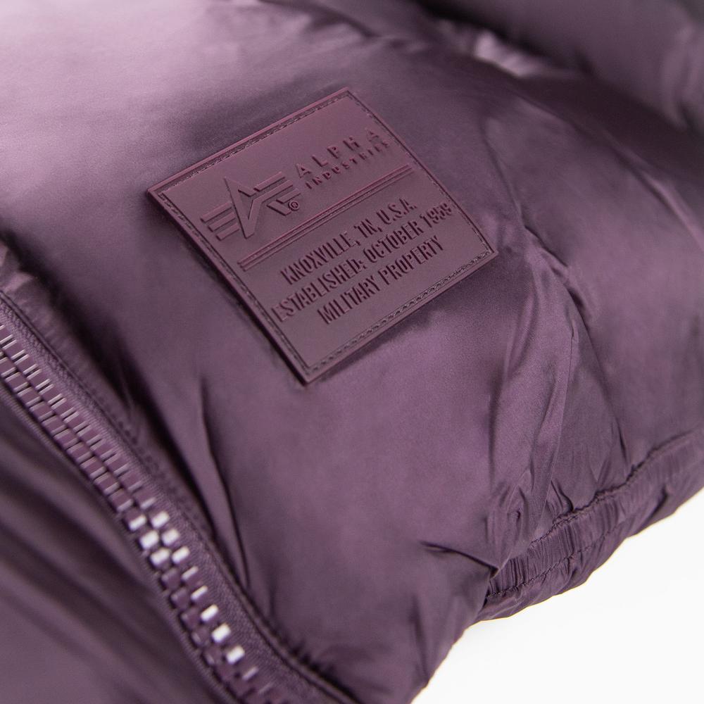 Bunda Alpha Industries Cloud Puffer Bomber 148006719 - fialové