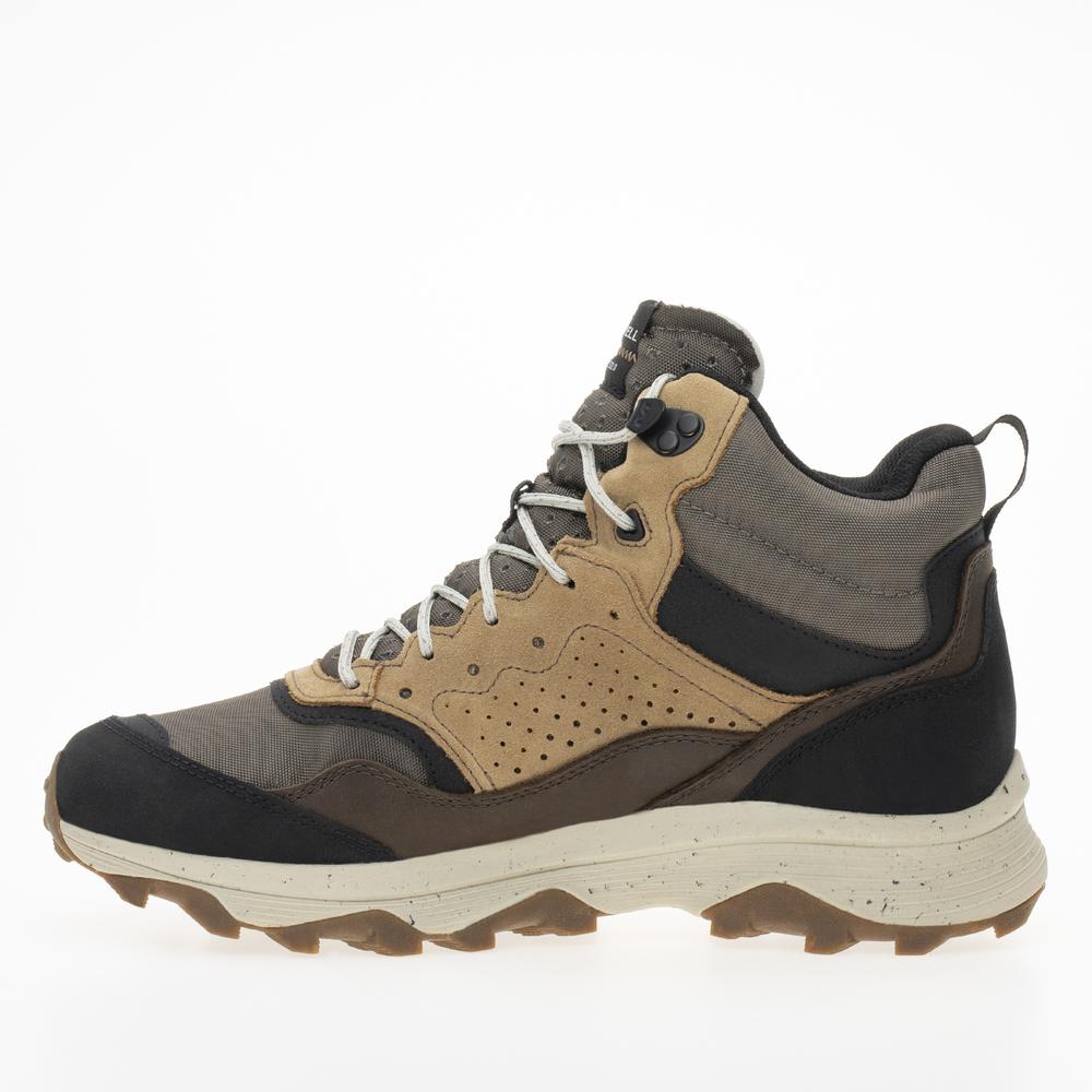 Boty Merrell Speed Solo Mid WP J004533 - hnědé