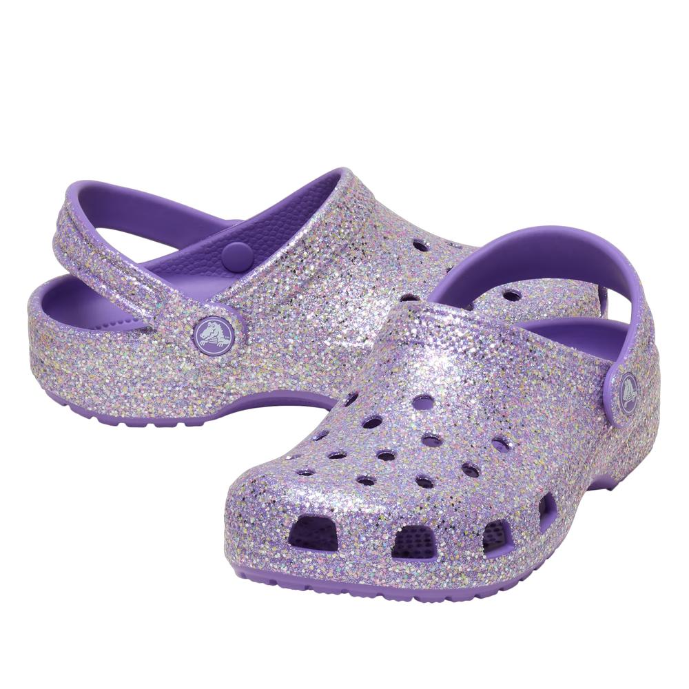 Žabky Crocs Classic Fantasy Glitter Clog 212561-510 - fialové