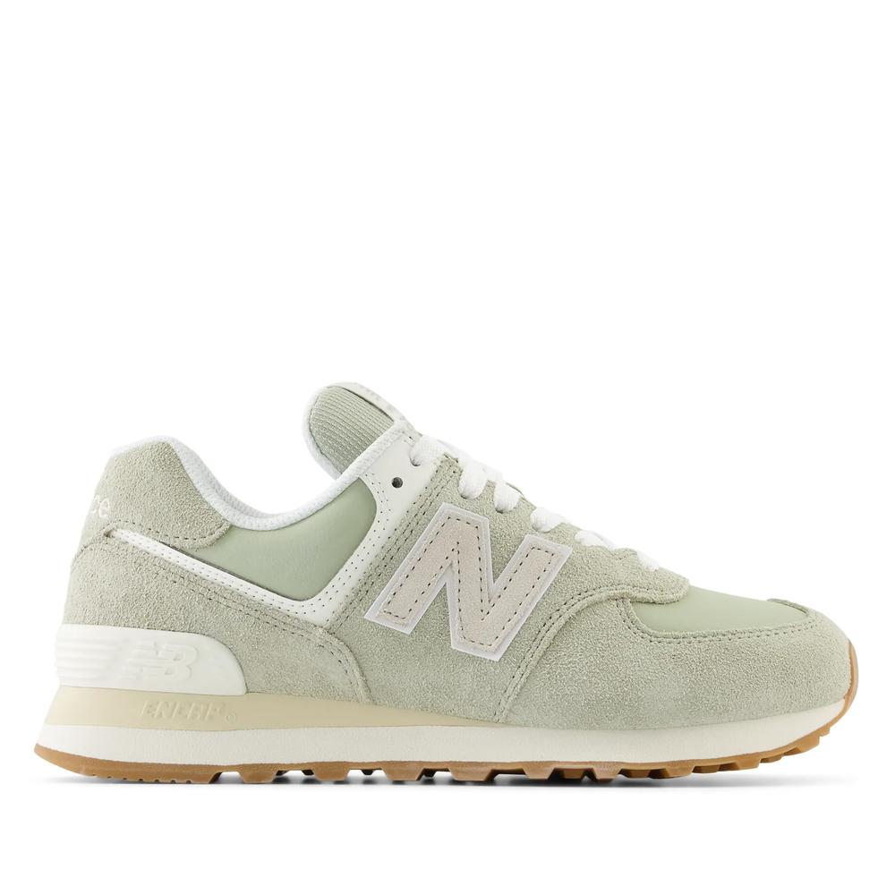 Boty New Balance WL574QD2 - zelené