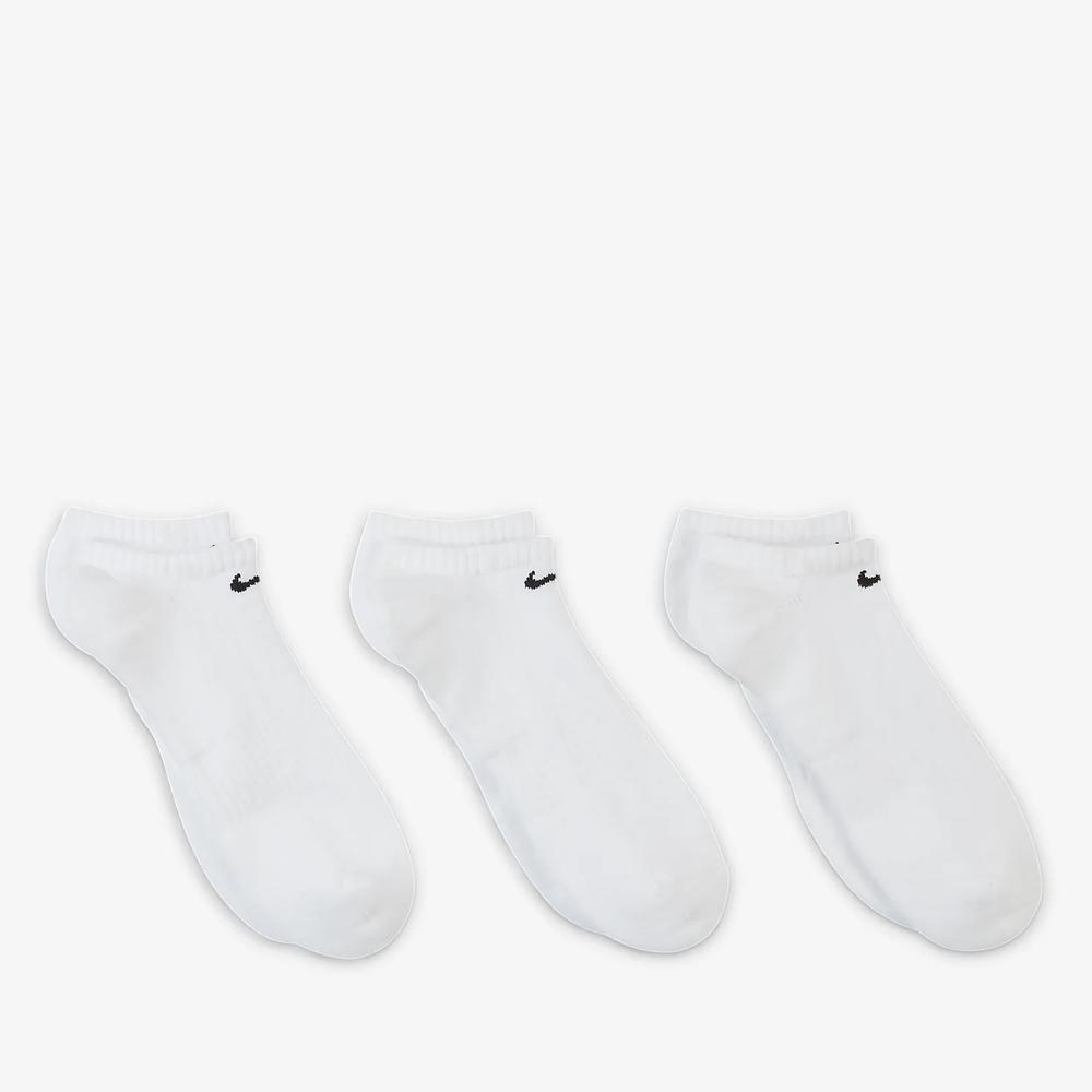 Ponožky Nike Everyday Cushioned Training No-Show SX7673-100 - bílé