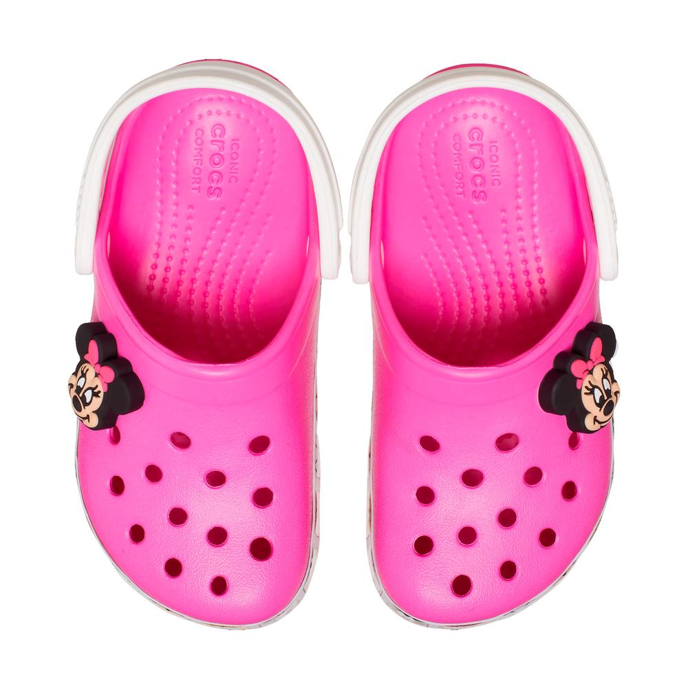 Žabky Crocs Toddler Fun Lab Disney Minnie Mouse Band Clog 207720-6QQ - růžové