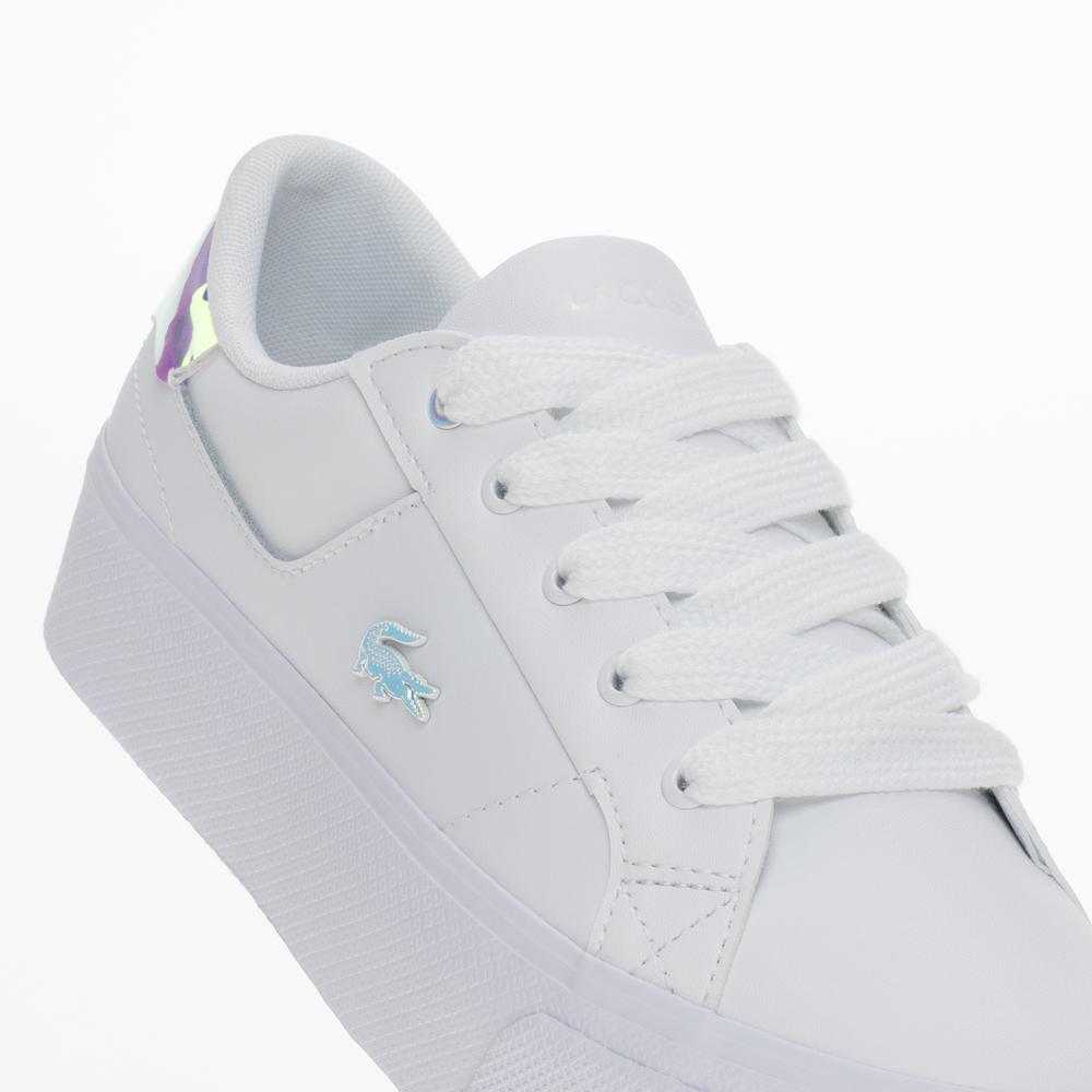 Boty Lacoste Ziane Platform 124 1 CFA 747CFA0004-1Y9 - bílé