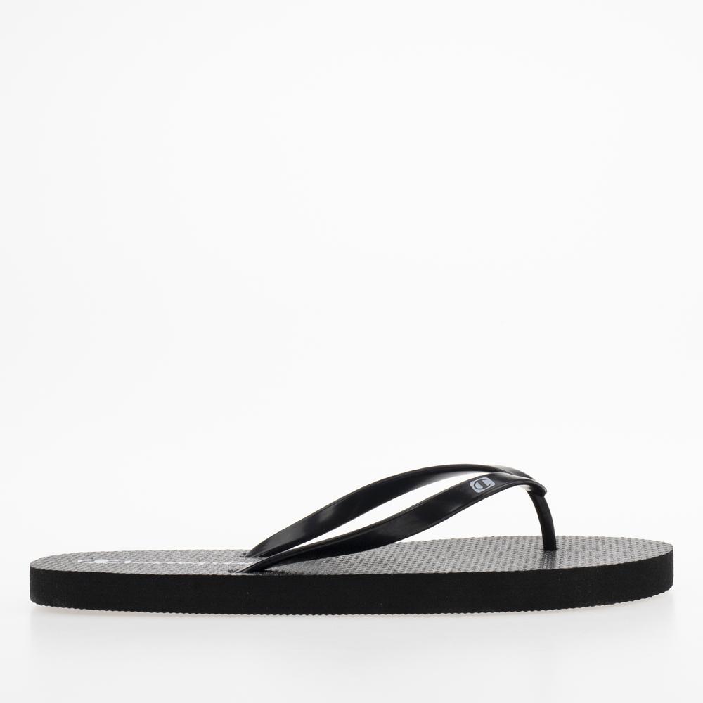 Žabky Champion Metal Glam S11568-KK001 - černé