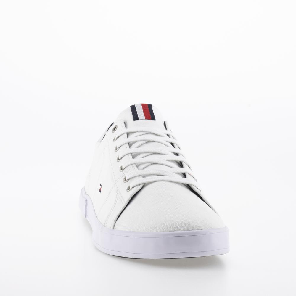 Boty Tommy Hilfiger Iconic Long Lace FM0FM01536-0K4 - bílé