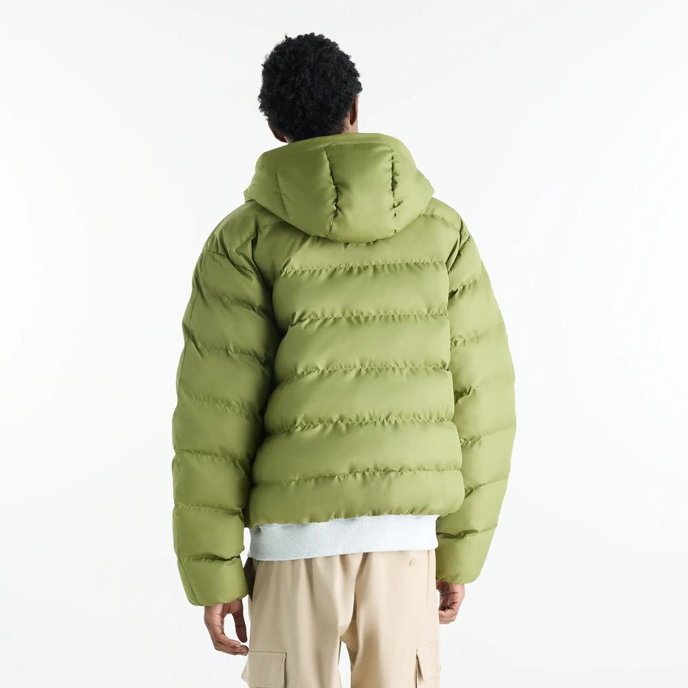 Pánská bunda New Balance Boston Puffer MJ62G17OGEE - zelené