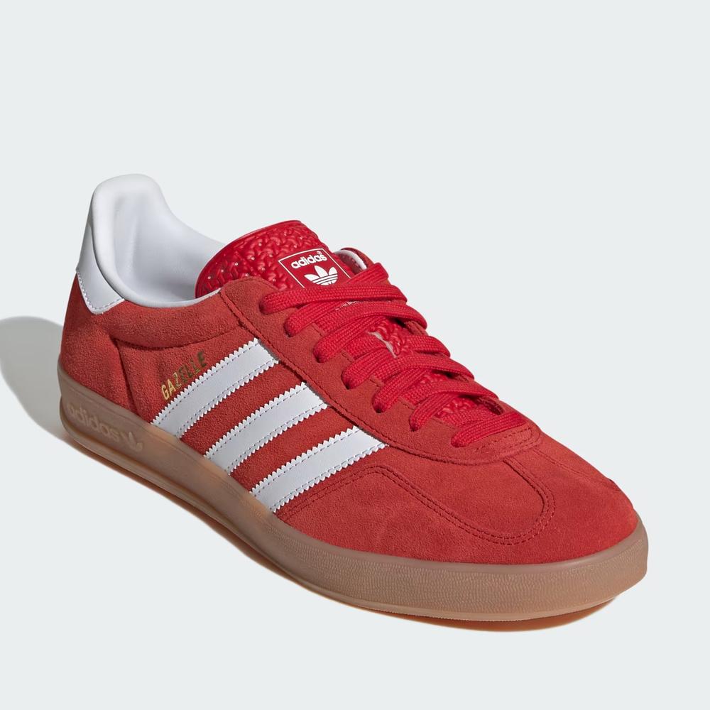 Boty adidas Gazelle Indoor JI2063 - červené