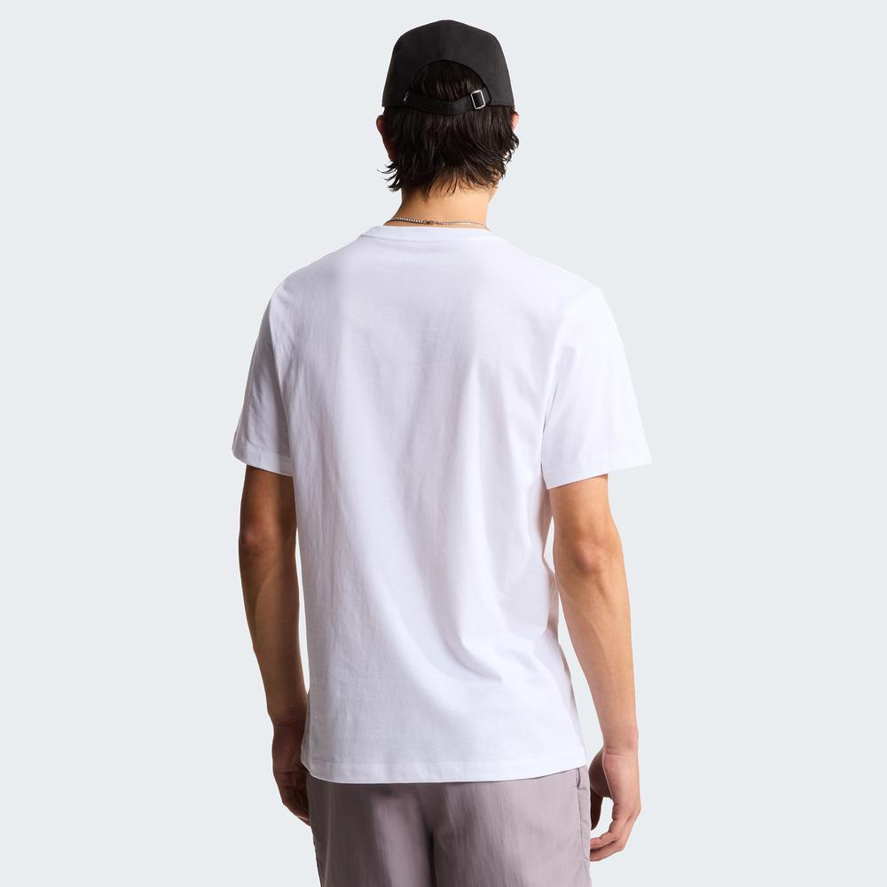 Pánská tričko The North Face Evolution Simple Dome 0A8CZ2FN41 - bílé