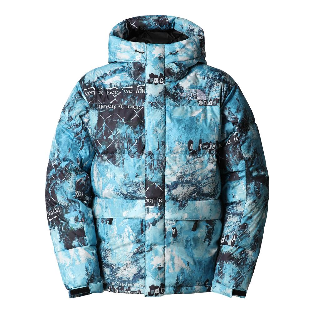 Bunda The North Face Printed Himalayan Down Parka 0A5J1J9C11 - modré